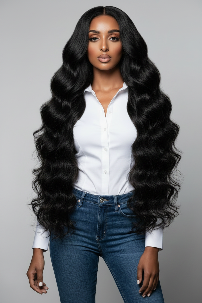 Professional Portrait - Body Wave Hair