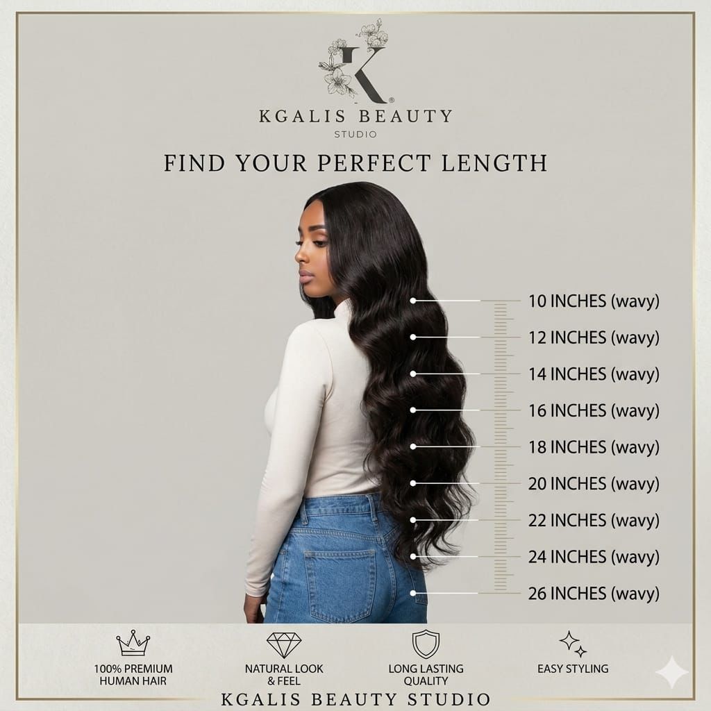 5x5 HD Premium Natural Body Wave Wig