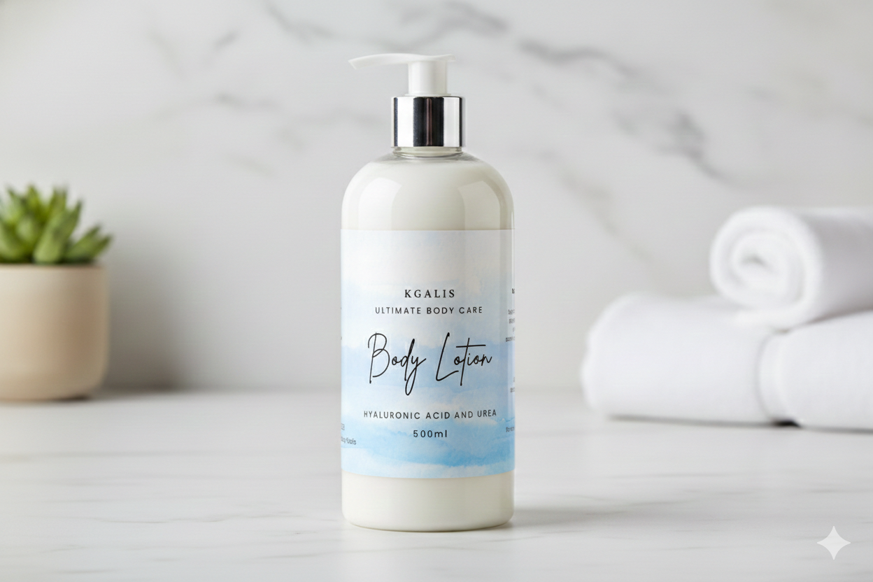 Kgalis Ultimate Hyaluronic acid and Urea Body Lotion